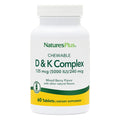 NaturesPlus D & K Complex Mixed Berry Chewables - 60 Count