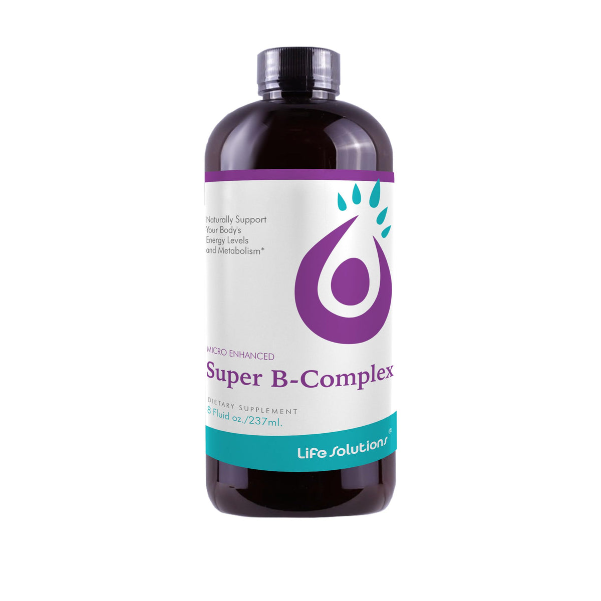 Life Solutions B-Complex Liquid Multivitamin - 8 Fl Oz