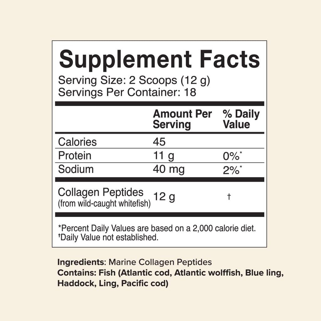 Great Lakes Wellness Sustainable Marine Collagen Peptides for Skin