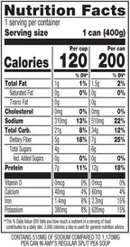 Amy's Organic Split Pea Soup Light Sodium - 12 Pack - image 11