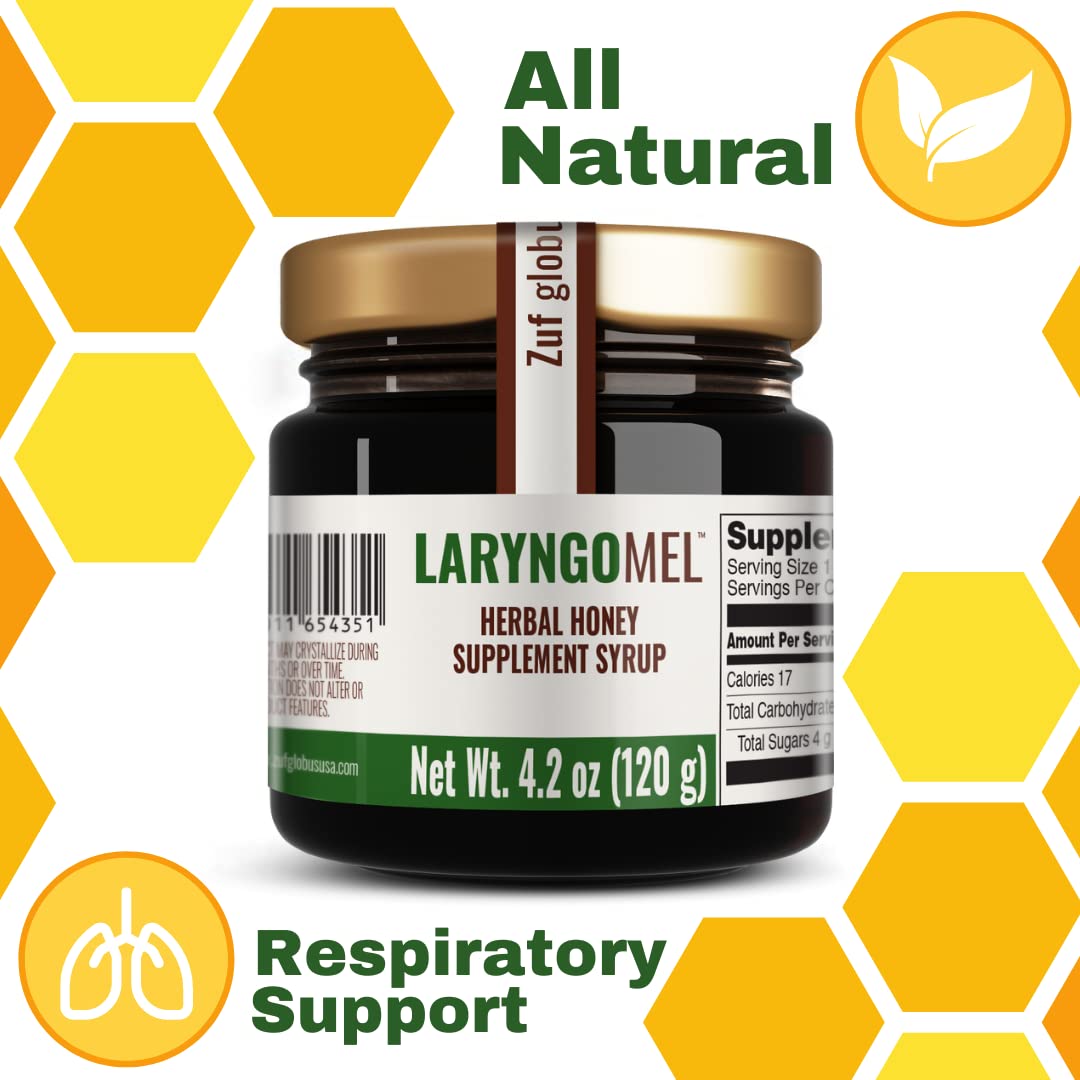 LIFEMEL Zuf Globus LaryngoMEL Honey Supplement - 4.2 Fl Oz - image 2