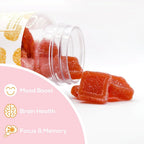 Safer Products Lion’s Mane Mushroom Gummies - May Support Focus
