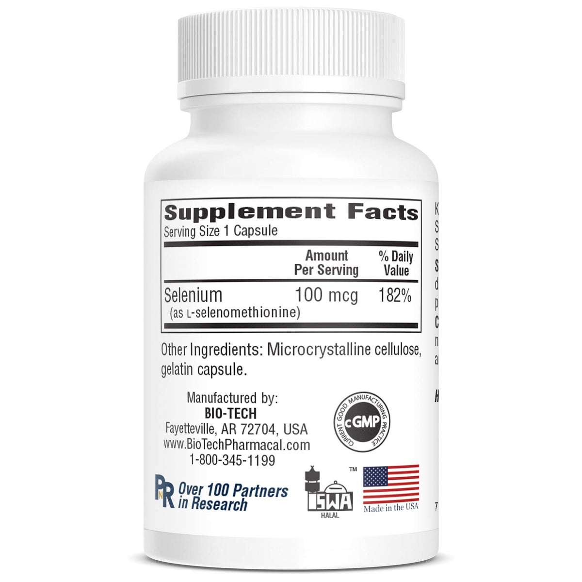 Bio-Tech Pharmacal Se-100 Selenium - 100 Tablets - image 4