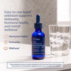 Trace Minerals Ionic Selenium Liquid 300 mcg - 2 oz - image 2
