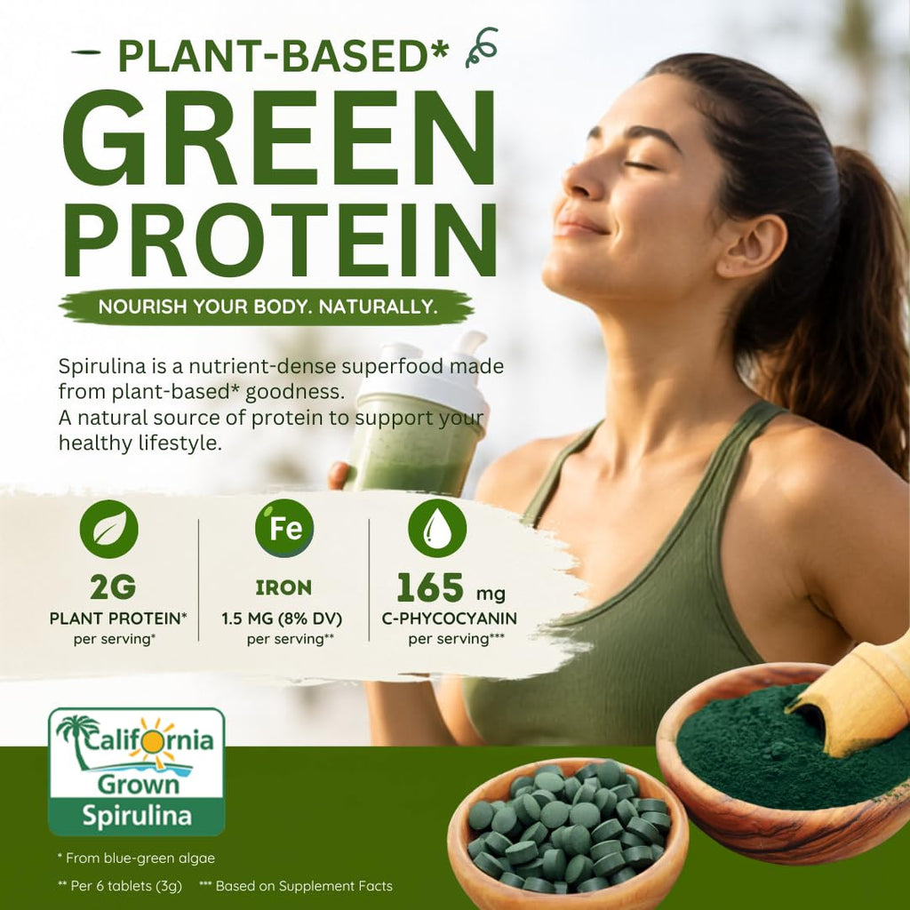 Earthrise California Spirulina Powder - 16 oz - image 4