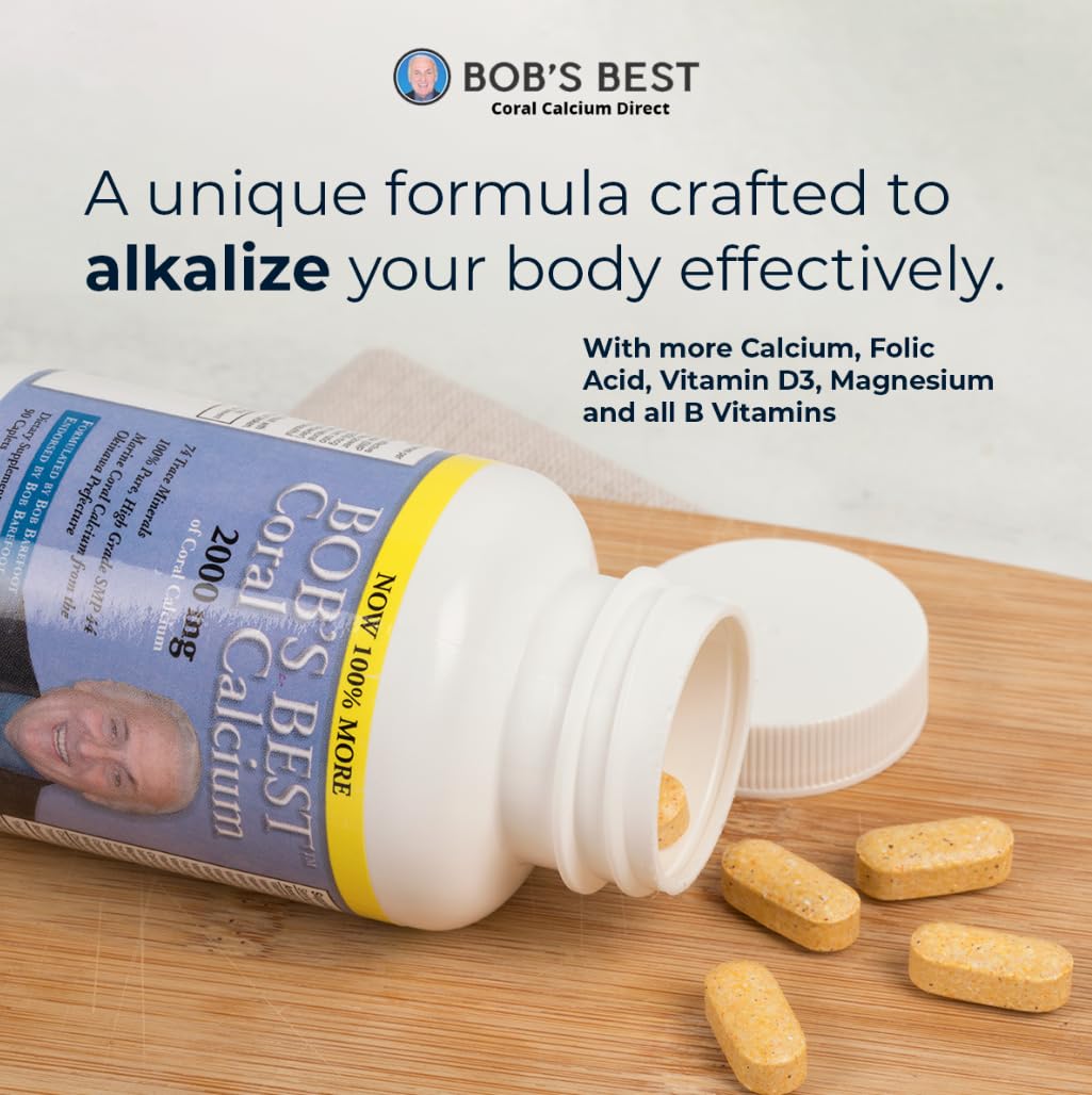Bob's Best Coral Calcium 2000 mg - 90 Caplets - image 5