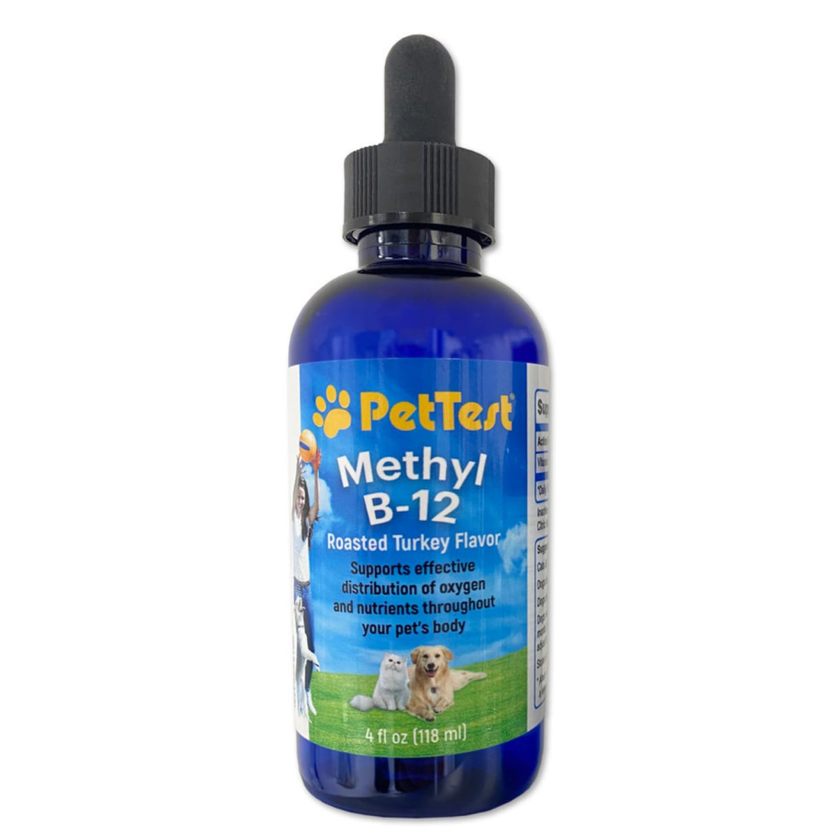 Advocate Pettest Methyl B12 Liquid Drops for Dogs & Cats - 4 fl oz