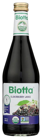 Biotta Organic Elderberry Juice - 16.9 Fl Oz