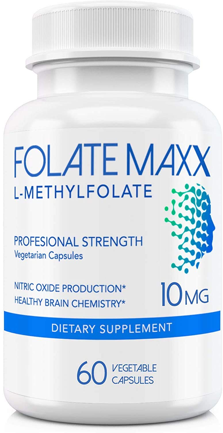 FOLATE MAXX FolateMaxx L-Methylfolate 10 mg 90 Capsules Active Folate
