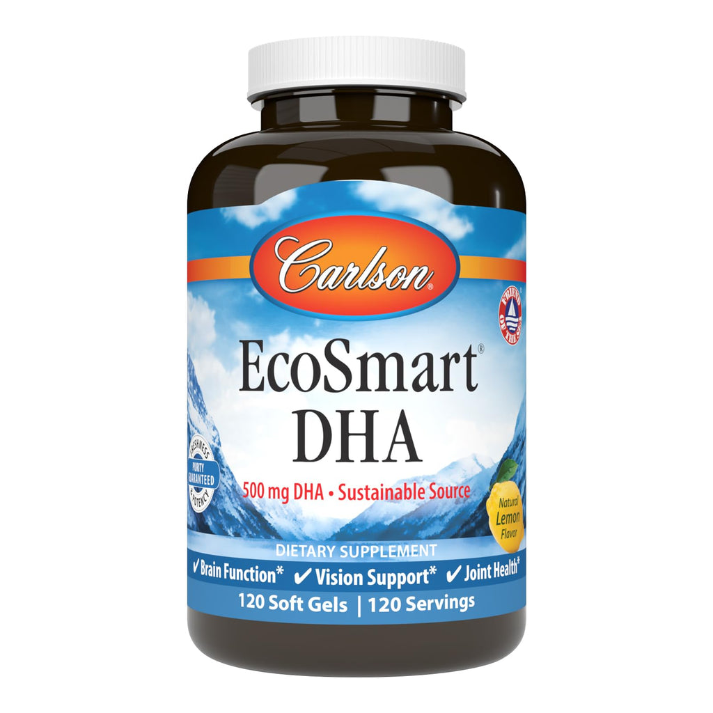Carlson EcoSmart DHA 500 mg - 120 Softgels - image 5