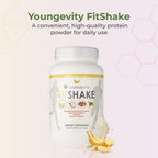 Youngevity FitShake Banana Cream Protein Powder - 2.4 lbs - image 2