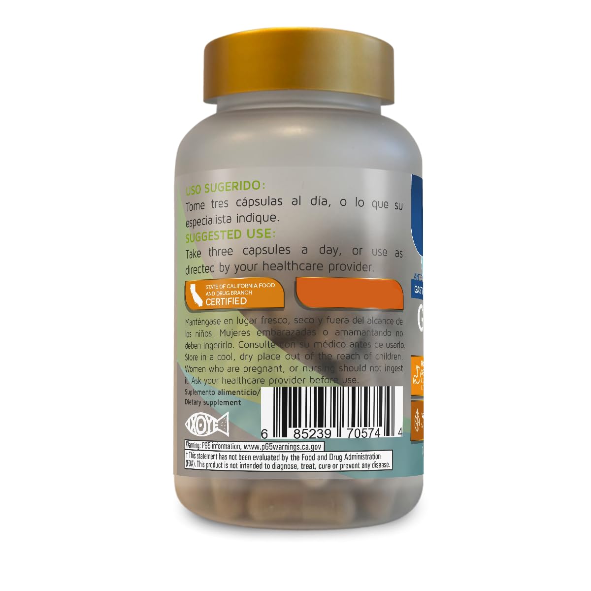 Betel Natural Gastribye Capsules Gastric Support - 1500 mg - image 2