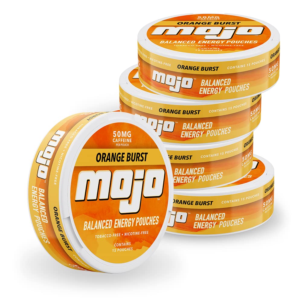 MOJO Balanced Energy Pouches Orange Burst - 75 Count - image 2