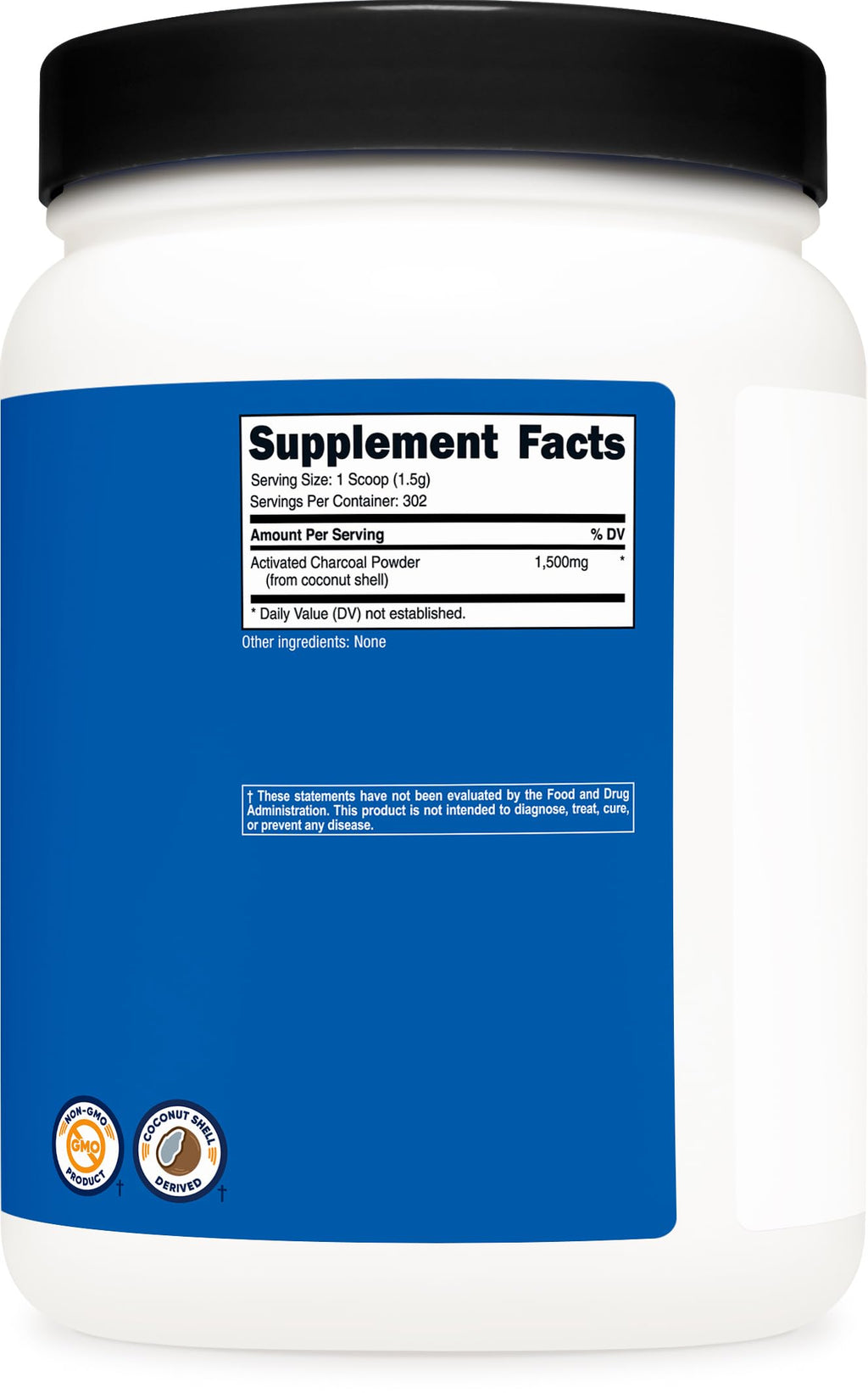 Nutricost Activated Charcoal Powder Food Grade - 1 lb - image 5