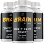 Indelo Brain Actives Capsules for Memory and Focus - 180 Capsules