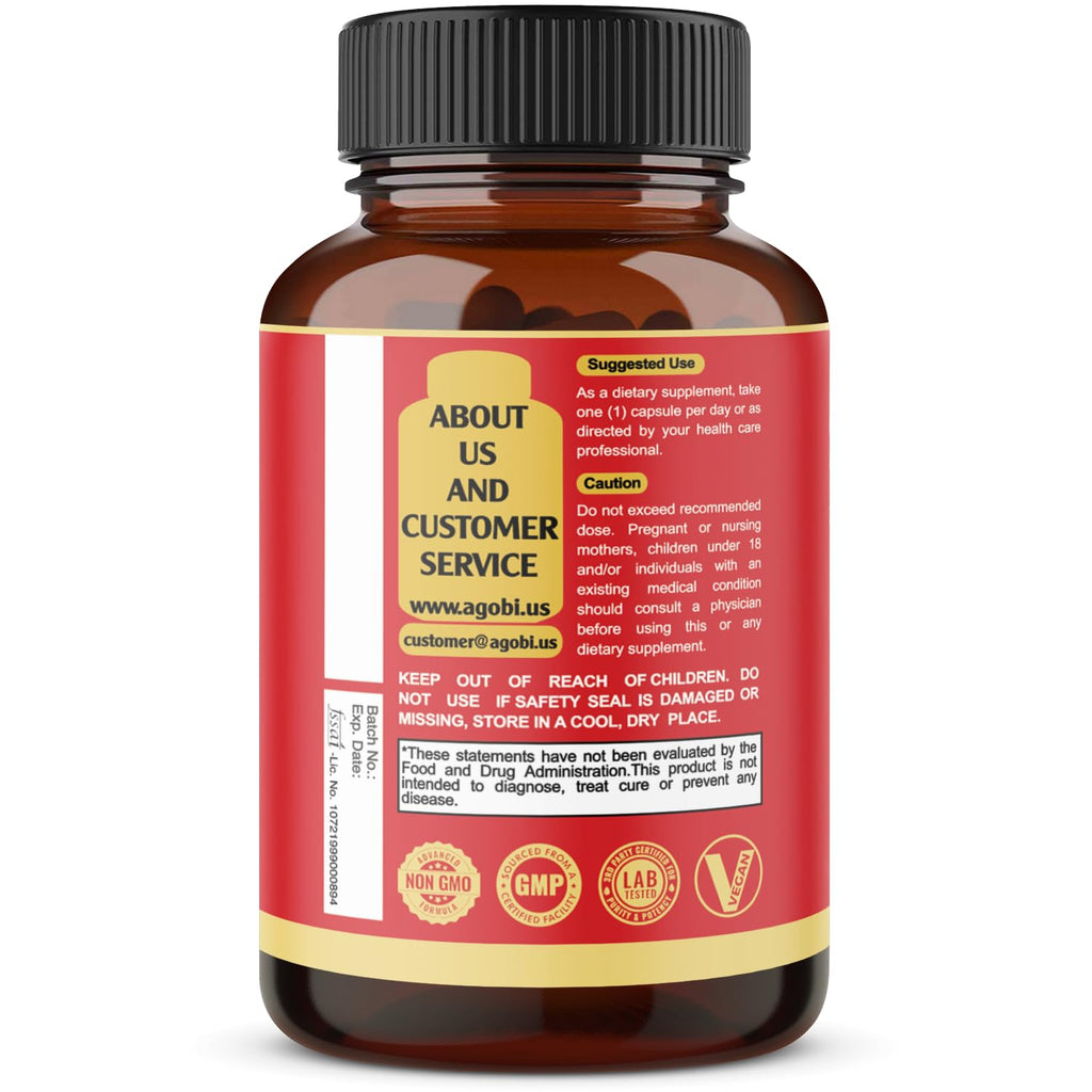 agobi D-Mannose Capsules with Cranberry & Herbs - 90 Vegan Capsules - image 8
