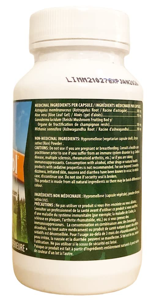 Omega Alpha Immunol Herbal Supplement - 60 Capsules - image 2