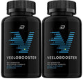 Indelo VeeloBooster Male Support Capsules for Energy - 120 Capsules