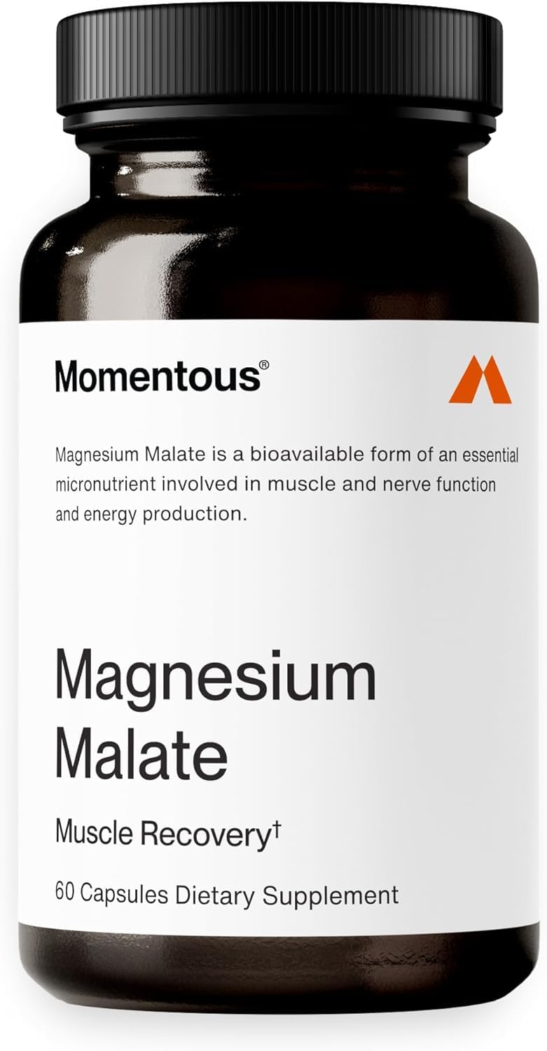 Momentous Magnesium Malate 220mg - 60 Capsules