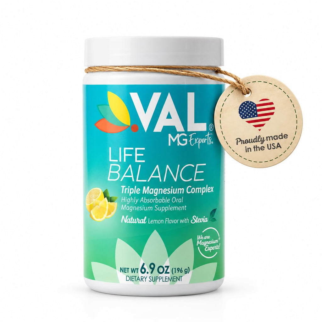 VAL Triple Magnesium Complex Powder for Relaxation - 70 Servings