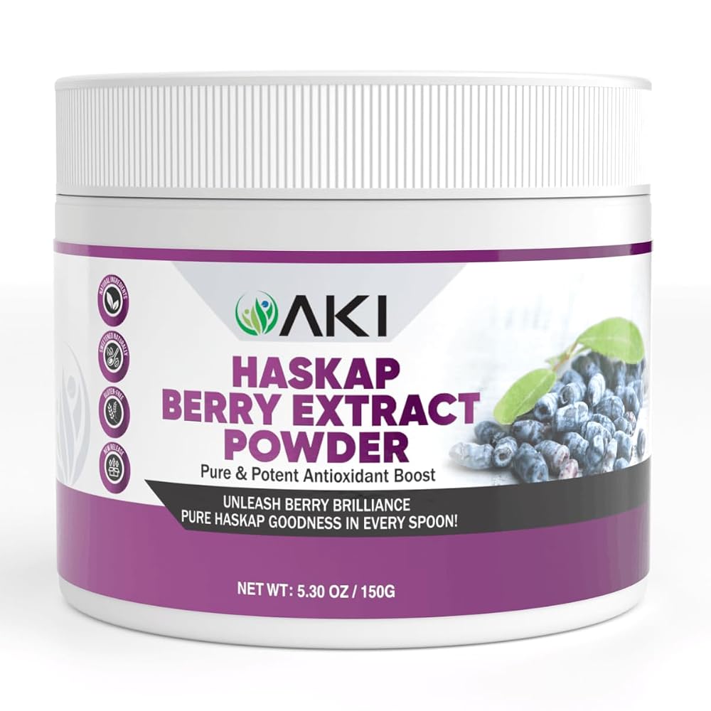 AKI ORGANIC Haskap Berry Extract Powder - 5.3 oz