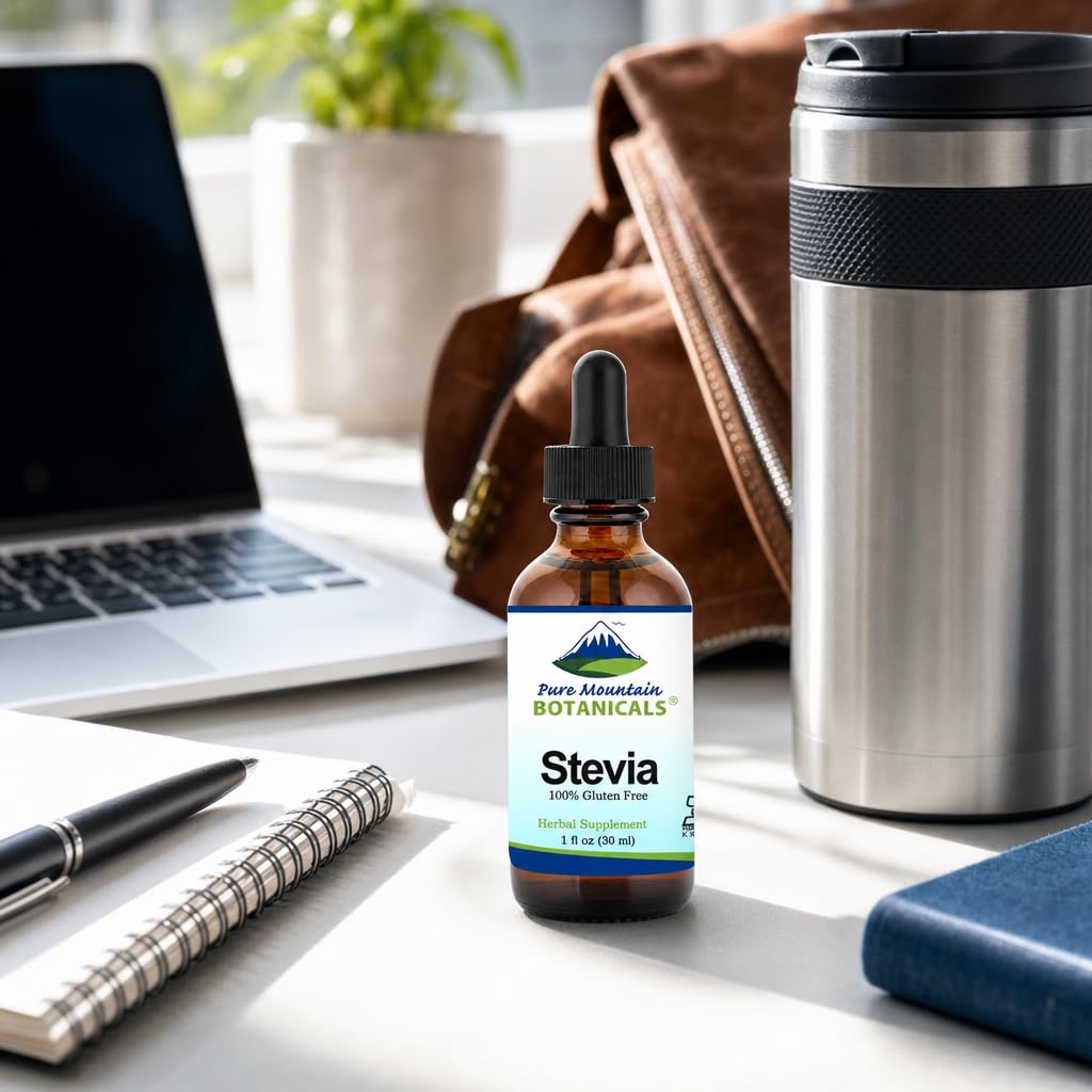 Pure Mountain Botanicals Liquid Stevia Drops