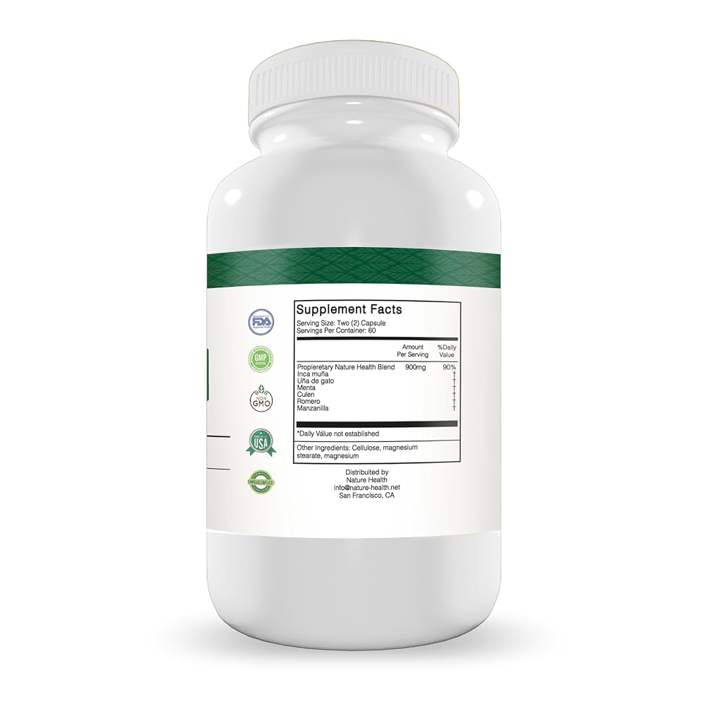 Nature Health Super Gastrizan Capsulas con Inca Muña