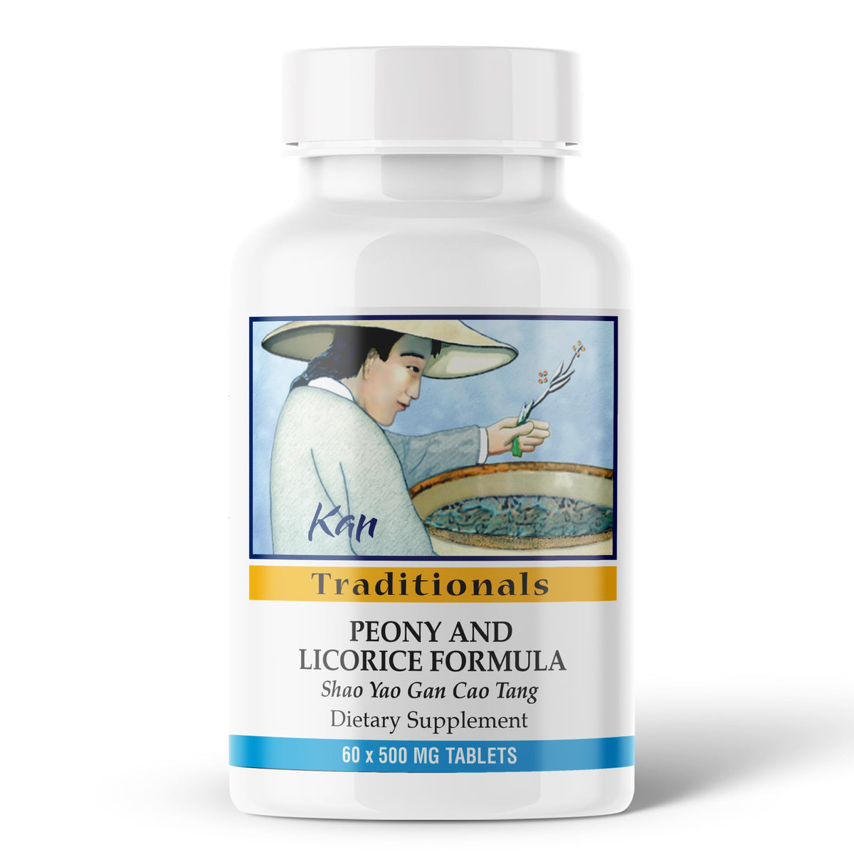 Kan Herb Company Peony & Licorice Formula Tablets - 60 Tablets