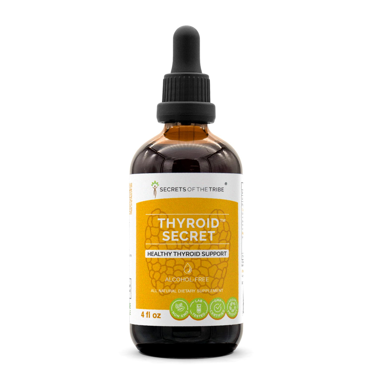Secrets of the Tribe Thyroid Secret Herbal Supplement Drops - 4 fl oz