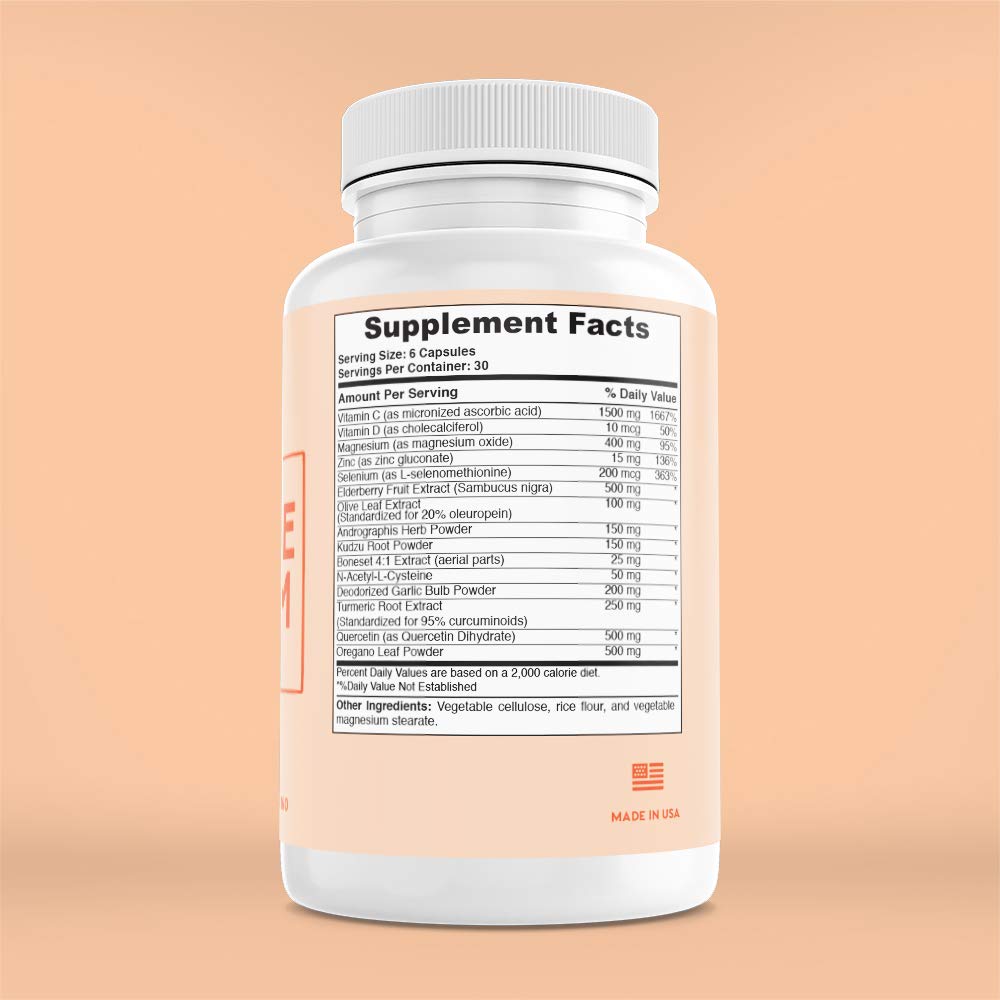 Conscious Diet Immune System Boost Multivitamin - 180 Capsules - image 2