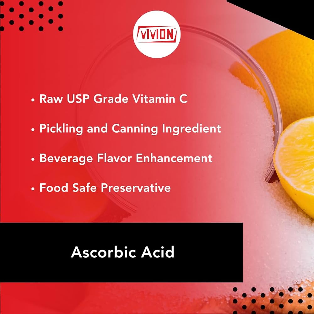 Vivion Vitamin C Powder USP Grade - 1 kg - image 2