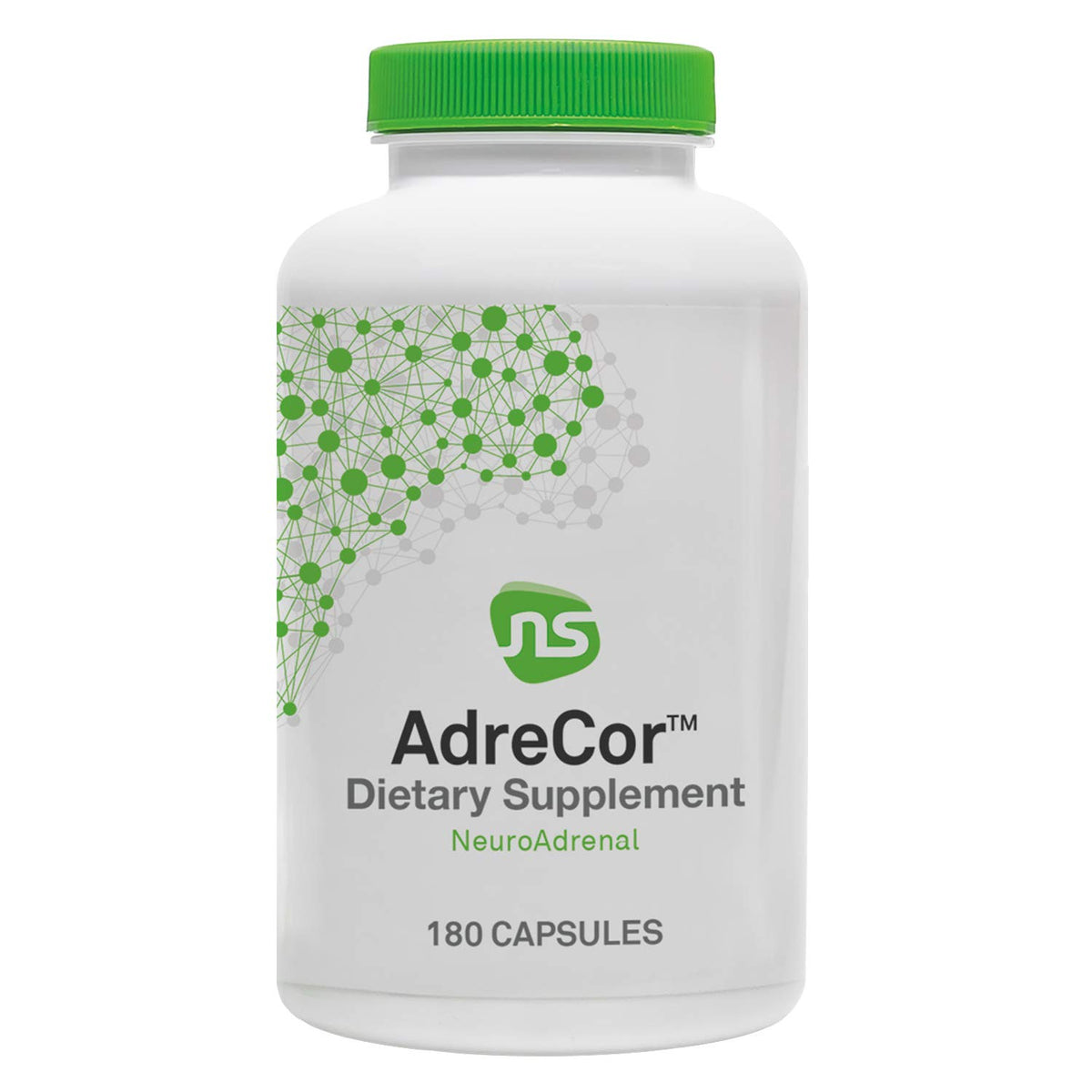 NeuroScience AdreCor Adrenal Support Supplement - 180 Capsules