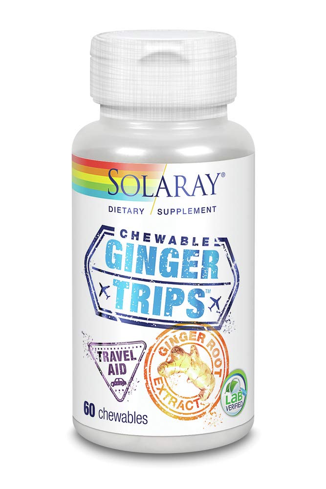 Solaray Ginger Trips Chewable 67mg - 120 Chewables
