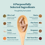 Pattern Wellness Cholesterol Complex Supplement - 90 Capsules - image 4