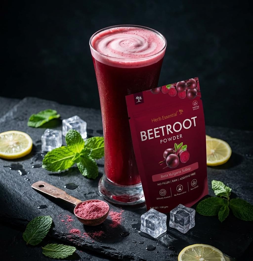 Herb Essential Organic Beet Root Powder - 3.52 Oz - image 7