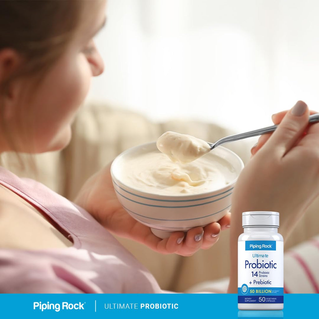 Piping Rock Probiotic for Men and Women - 50 Vegetarian Capsules - image 6