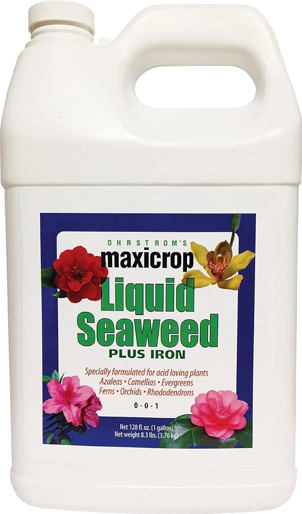 Maxicrop Liquid Seaweed Plus Iron - 128 fl oz
