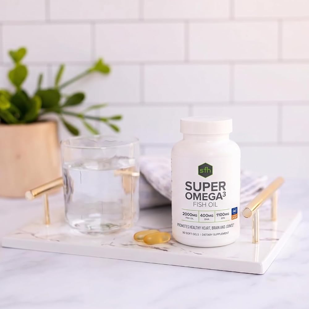 SFH Super Omega 3 Fish Oil 2000mg Heart & Brain Health - 90 Capsules - image 3