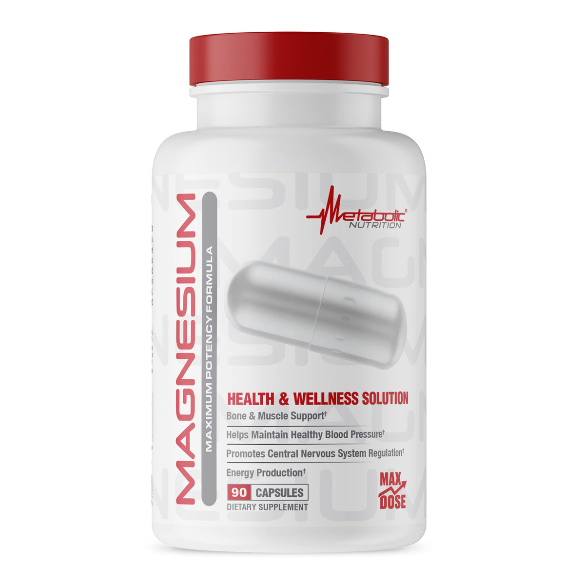 Metabolic Nutrition Magnesium 650mg - 90 Capsules