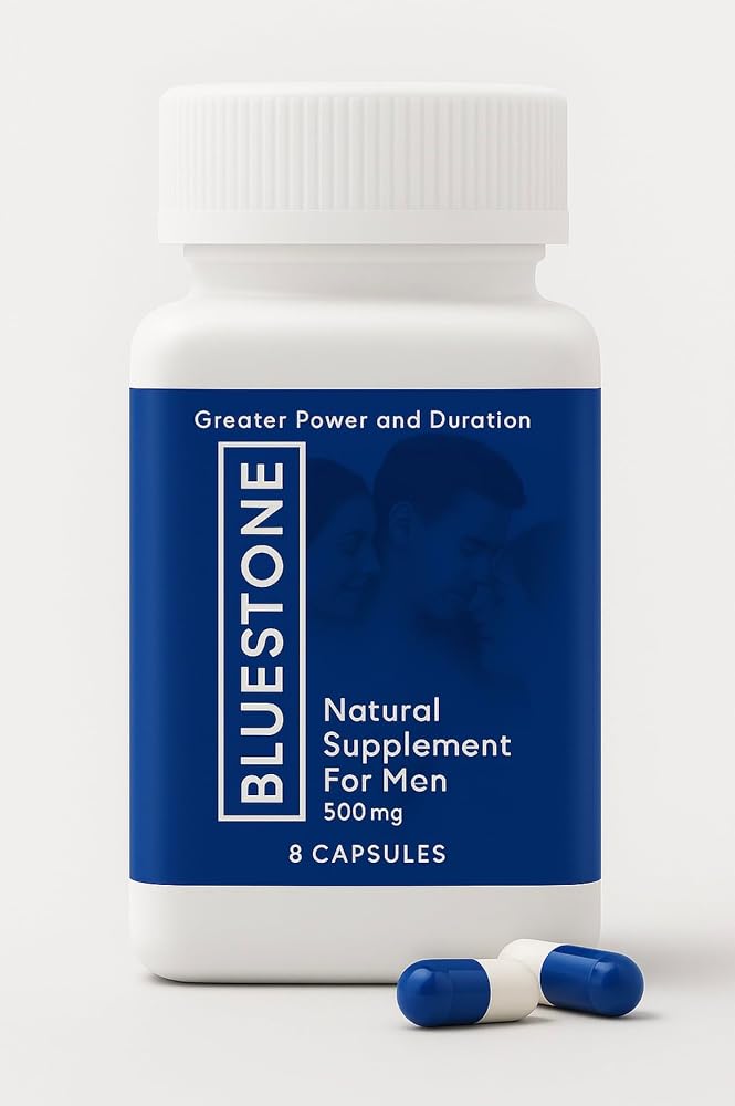 Generic Bluestone Capsules for Energy and Vigour - 8 Capsules
