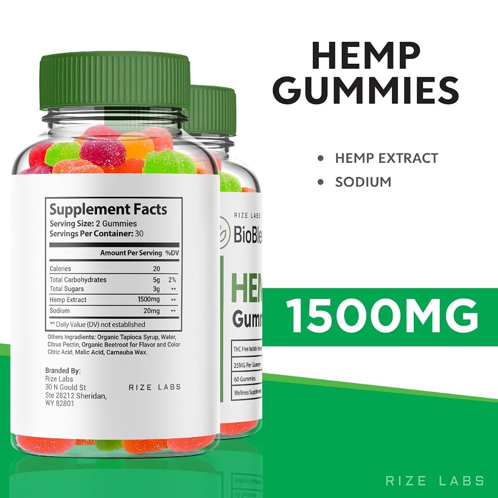 rize labs BioBlend Gummies for Wellness - 300 Gummies - image 9