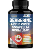 Organic Cadane Berberine Supplement - 150 Vegetarian Capsules