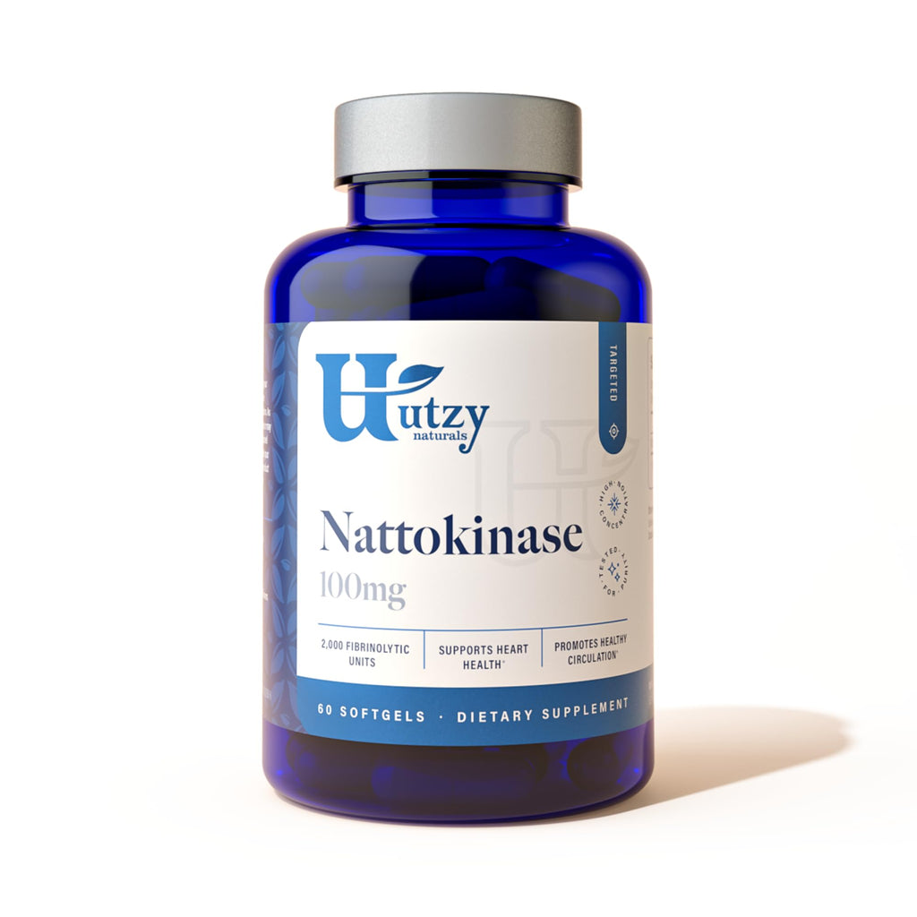 Utzy Naturals Nattokinase 2000 FU - 60 Softgels