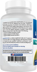 Best Naturals L-Tryptophan 500 mg - 120 Capsules - image 7