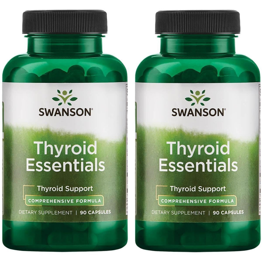 Swanson Thyroid Essentials Non-GMO - 180 Capsules