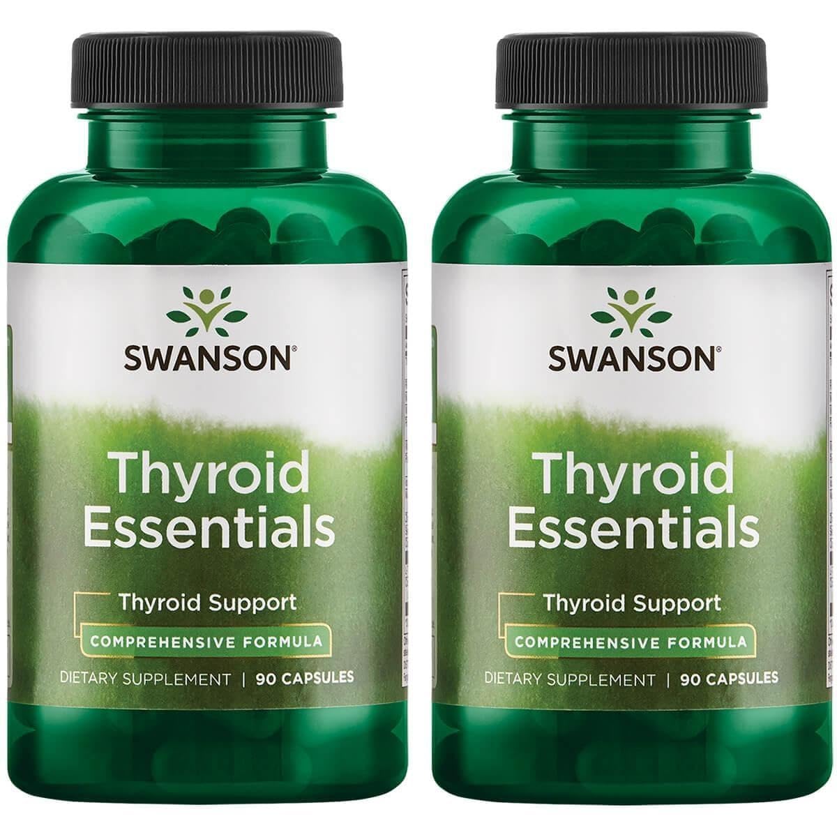 Swanson Thyroid Essentials Non-GMO - 180 Capsules