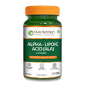 Pure Nutrition Alpha Lipoic Acid 600mg + Vitamin E - 120 Capsules