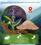 MOORCHOCO Dan Shen Powder Salvia Miltiorrhiza Red Sage - 8.81oz - image 2