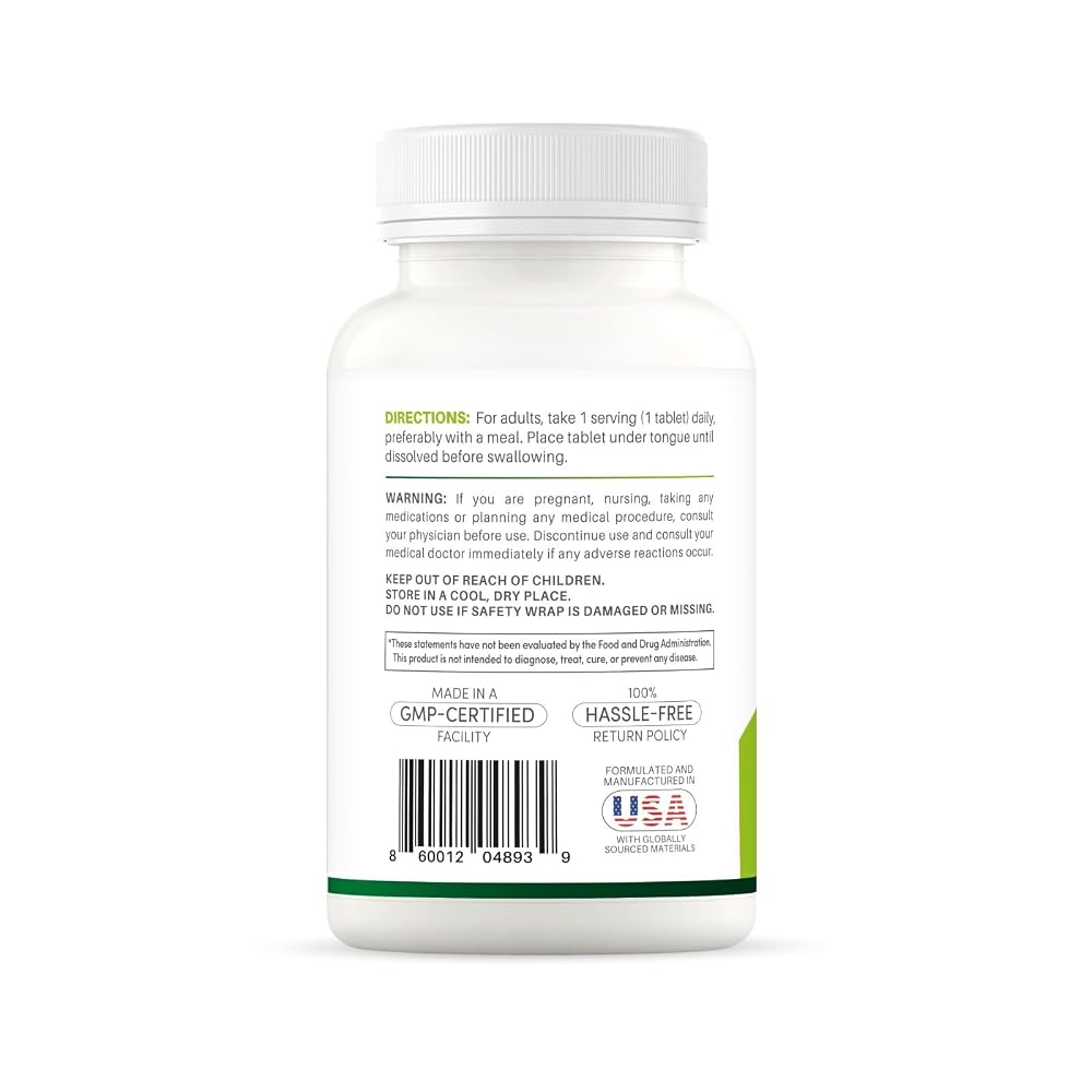 ERAVIBE Vitamin B12 1000 mcg - 120 Tablets - image 6