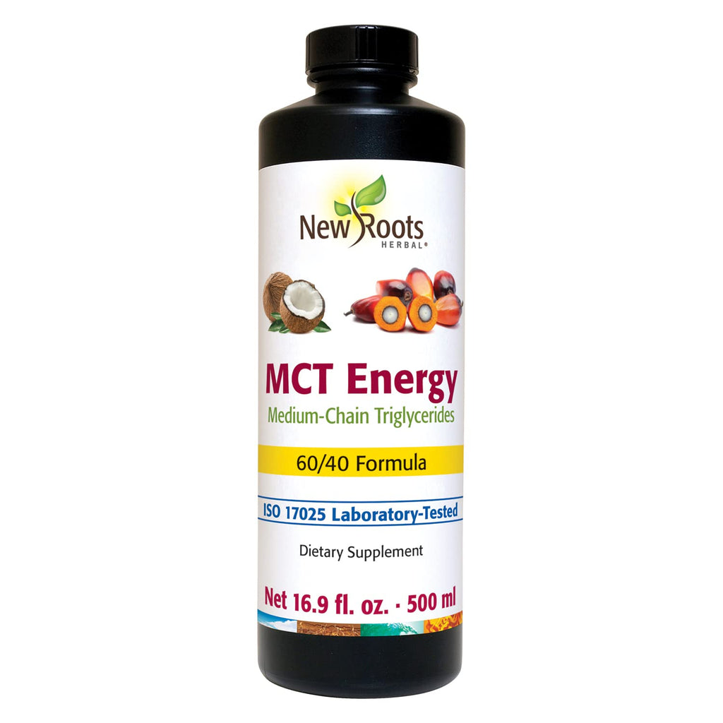 New Roots Herbal MCT Oil Powder for Energy Support - 500 mL